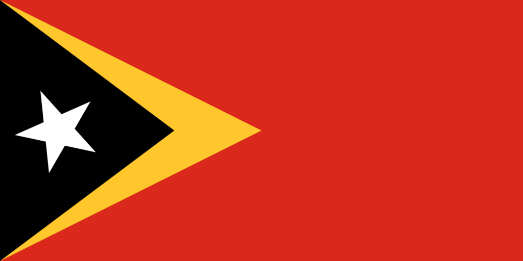bandeira de Timor-Leste