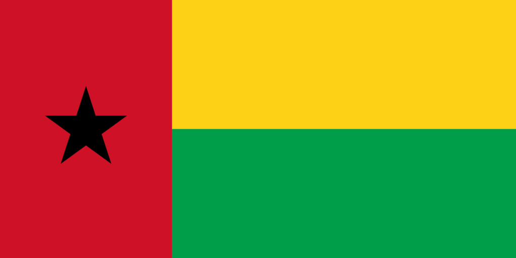 bandeira da Guiné-Bissau