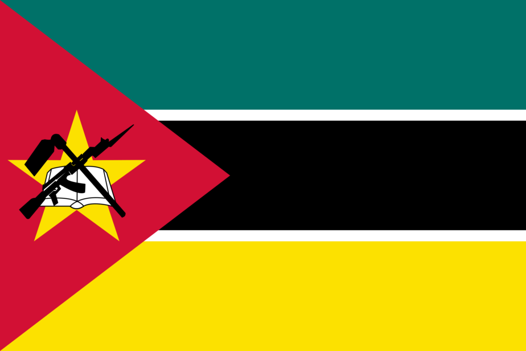 bandeira de Moçambique