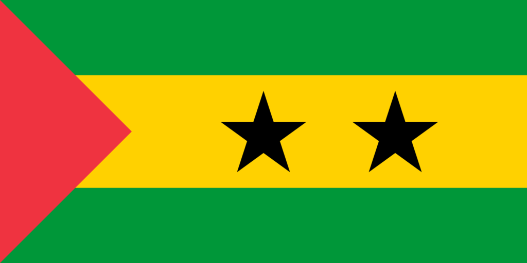 bandeira de São Tomé e Príncipe