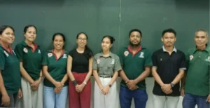 formandos no Centro de Formação da Escola Portuguesa de Díli