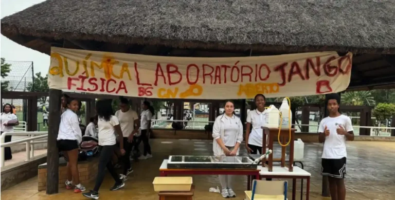 alunos da EP Luanda na Semana das Ciências